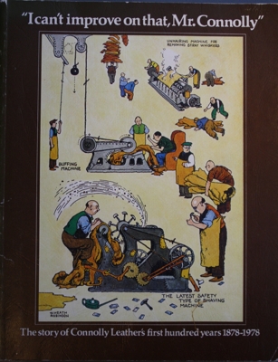 A Book titled I can't Improve
                    on that Mr Connolly