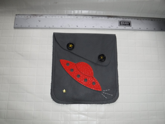 A childs' UFO-themed bag